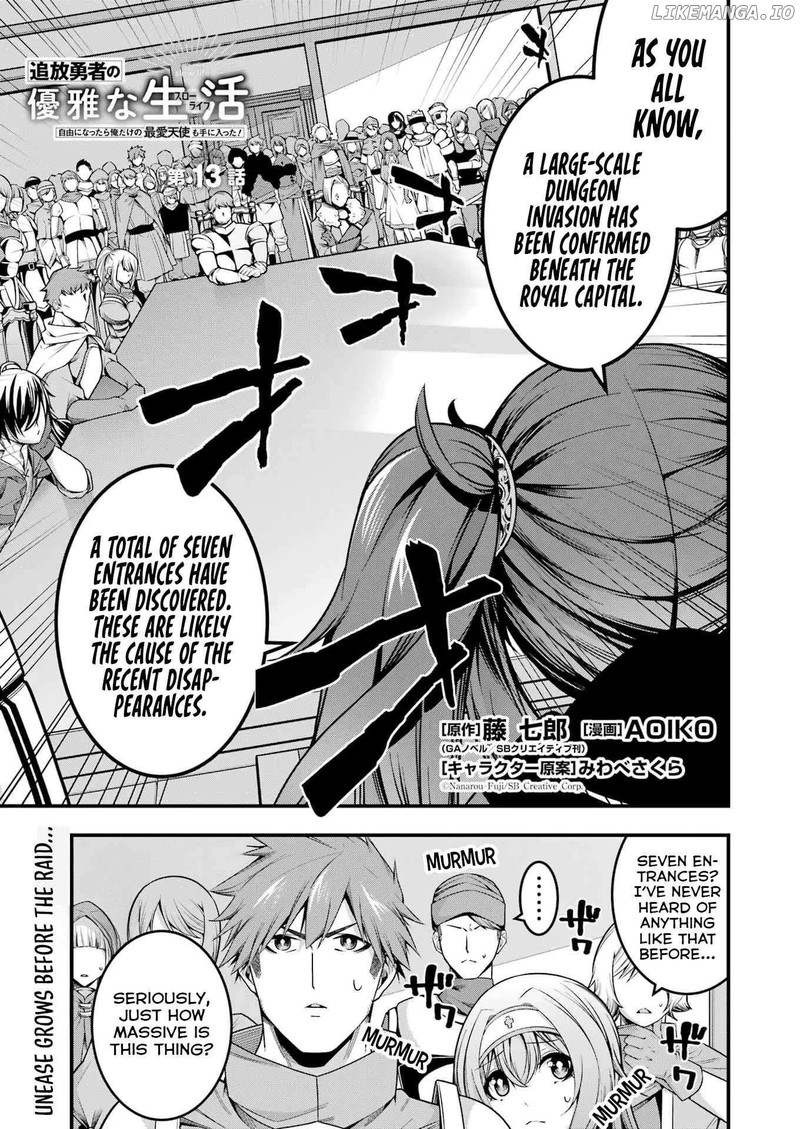 Tsuihou Yuusha No Yuugana Slow Life Jiyuu Ni Nattara Ore Dake No Saiai Tenshi No Te Ni Haitta 13 1