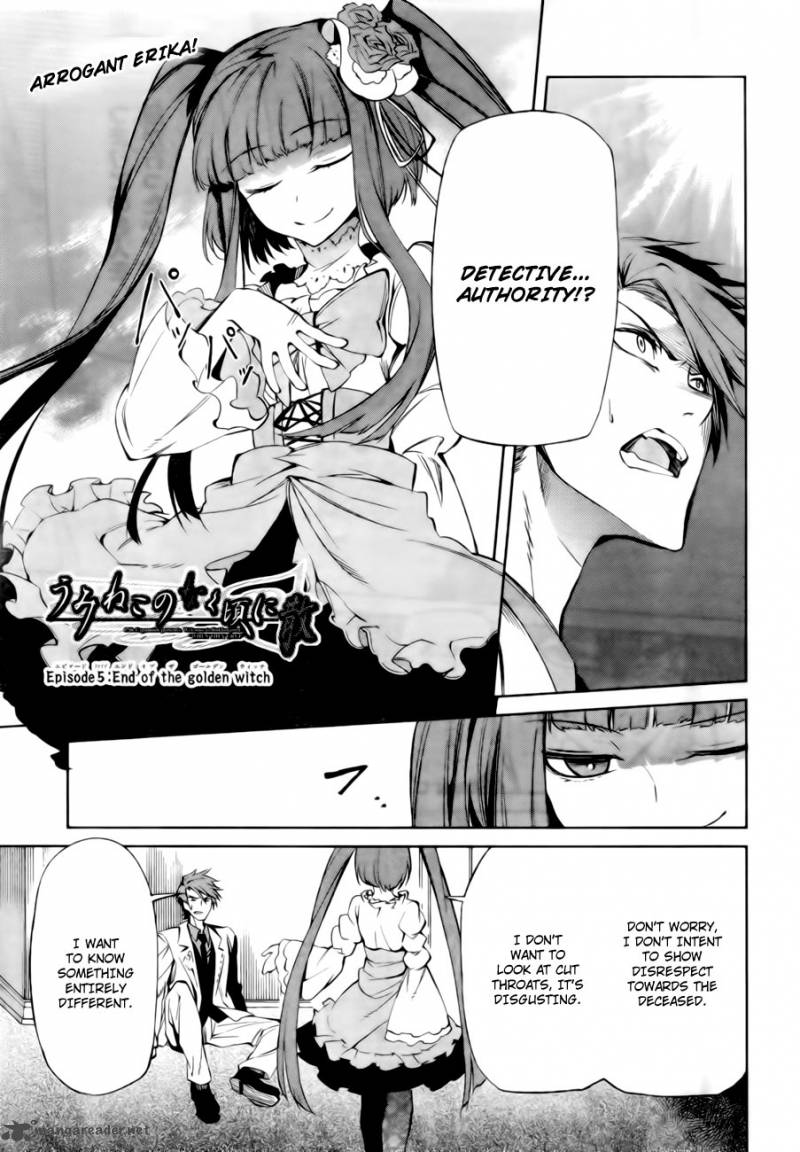Umineko No Naku Koro Ni Chiru Episode 5 End Of The Golden Witch 13 1