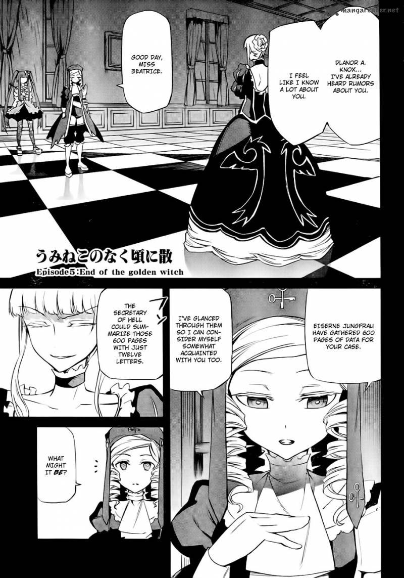 Umineko No Naku Koro Ni Chiru Episode 5 End Of The Golden Witch 15 1