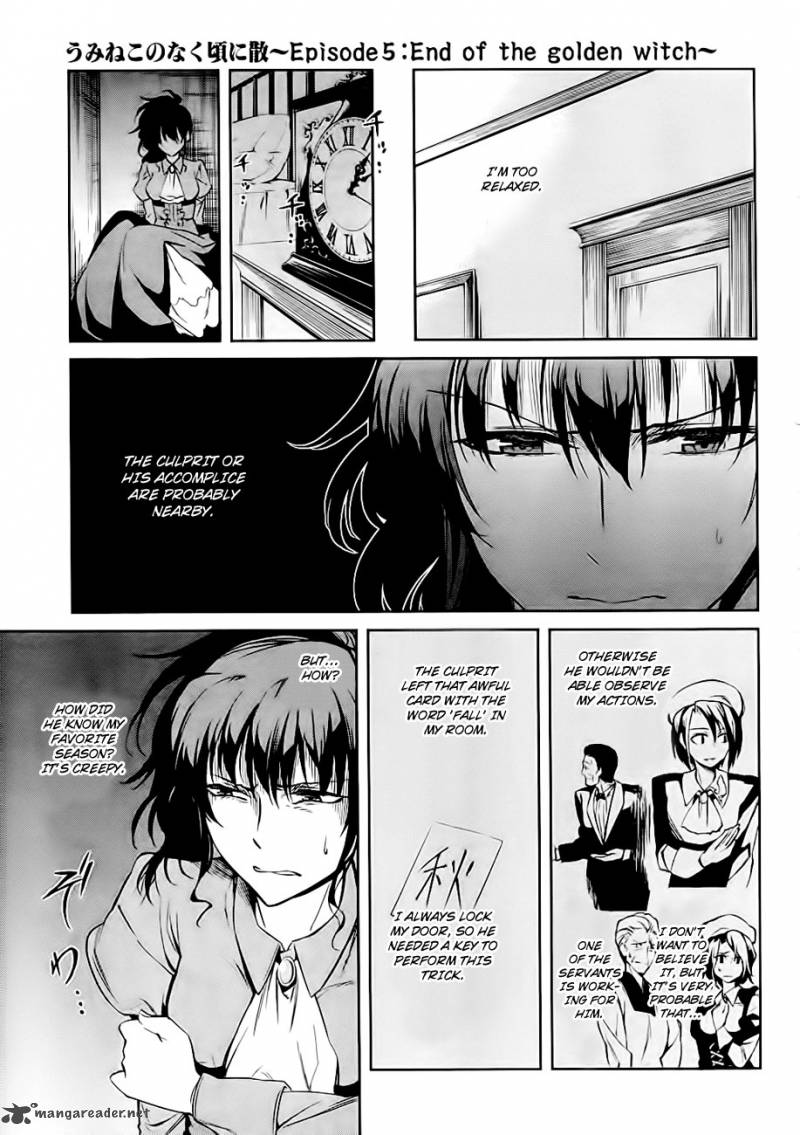 Umineko No Naku Koro Ni Chiru Episode 5 End Of The Golden Witch 19 29