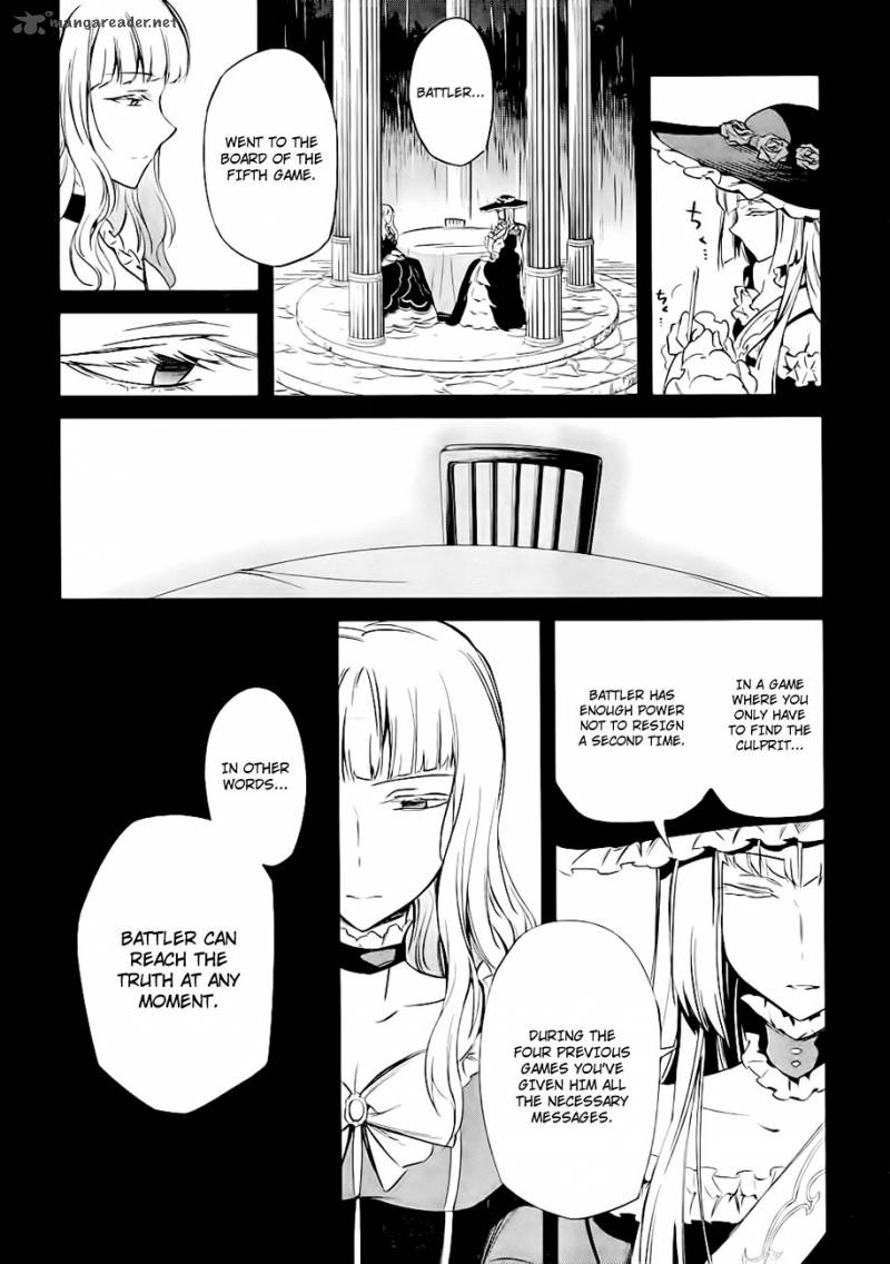 Umineko No Naku Koro Ni Chiru Episode 5 End Of The Golden Witch 20 26