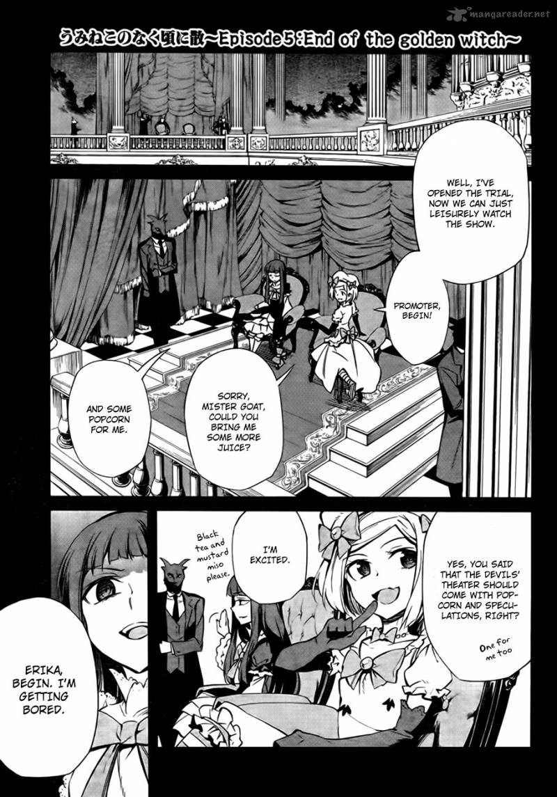 Umineko No Naku Koro Ni Chiru Episode 5 End Of The Golden Witch 21 1