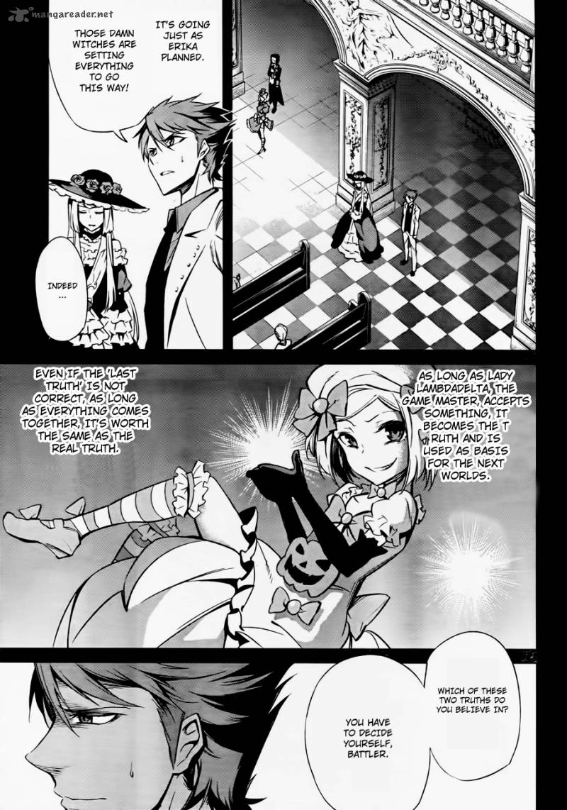 Umineko No Naku Koro Ni Chiru Episode 5 End Of The Golden Witch 22 28