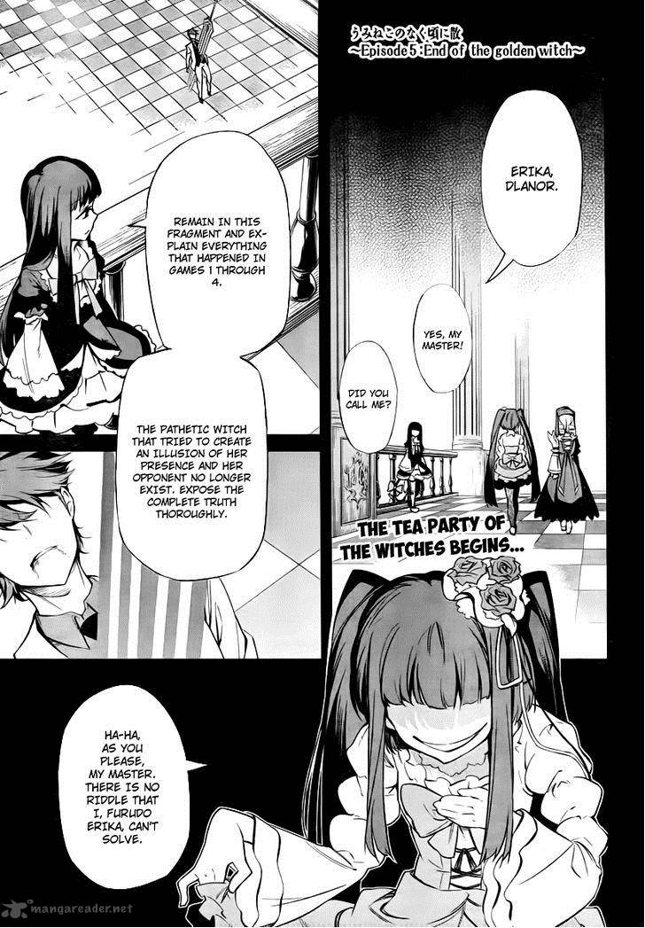 Umineko No Naku Koro Ni Chiru Episode 5 End Of The Golden Witch 25 1