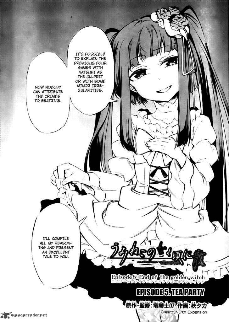 Umineko No Naku Koro Ni Chiru Episode 5 End Of The Golden Witch 25 2