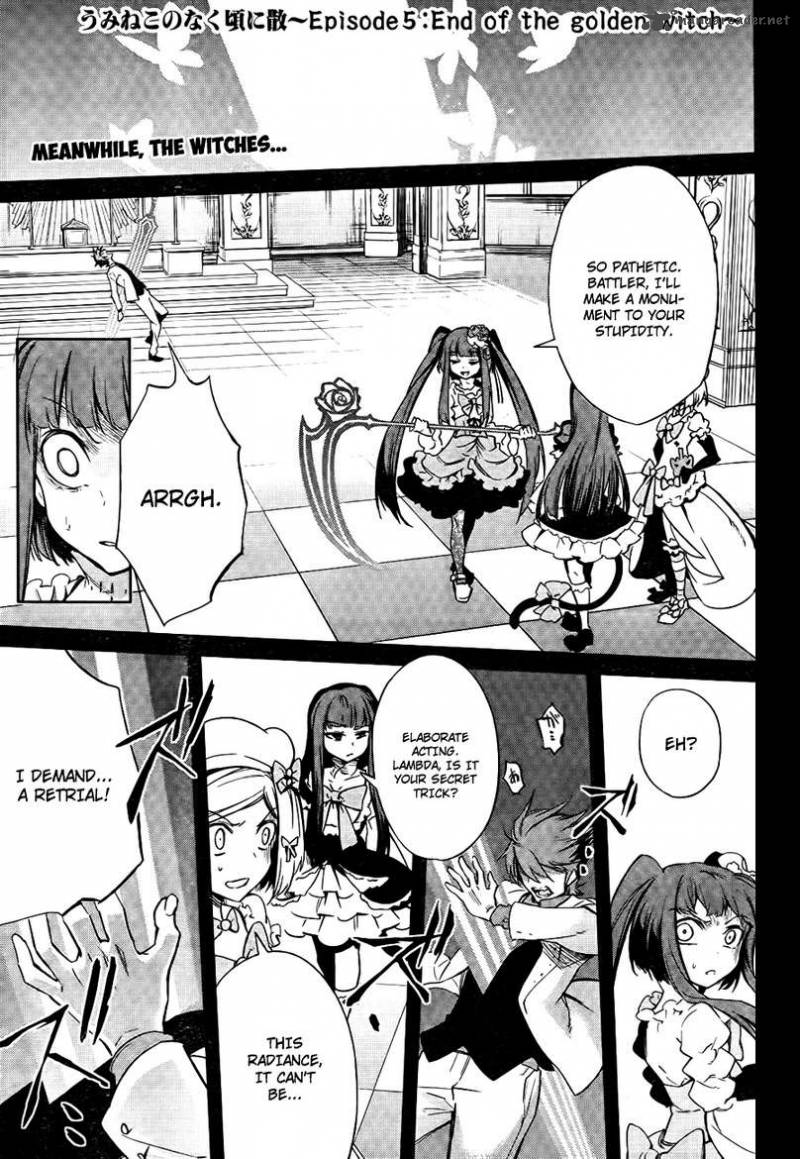 Umineko No Naku Koro Ni Chiru Episode 5 End Of The Golden Witch 27 1