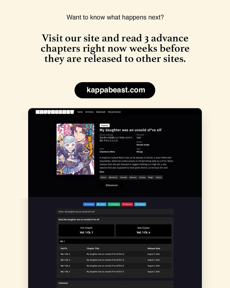 Urenokori No Dorei Elf Wo Hirotta No De Musume Ni Suru Koto Ni Shita 1 40