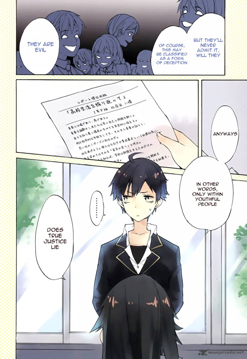 Yahari Ore No Seishun Rabukome Wa Machigatte Iru Mougenroku 1 2