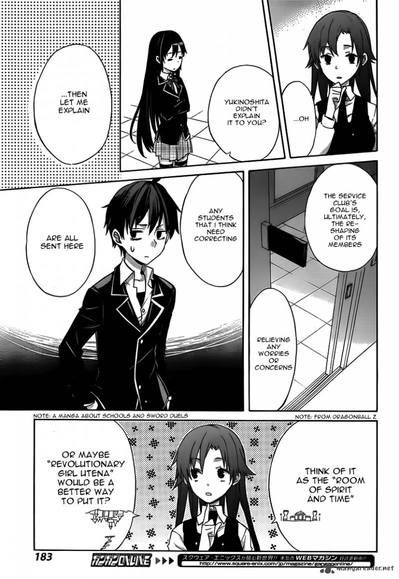 Yahari Ore No Seishun Rabukome Wa Machigatte Iru Mougenroku 1 36