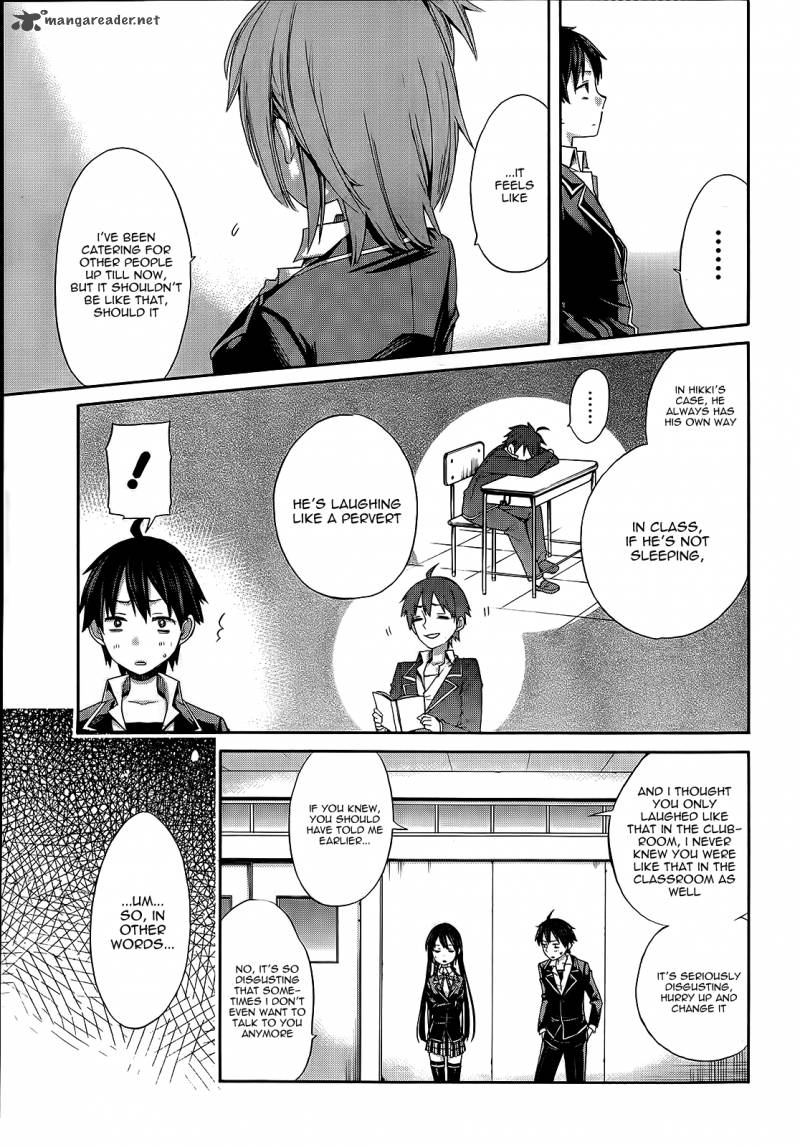 Yahari Ore No Seishun Rabukome Wa Machigatte Iru Mougenroku 3 21