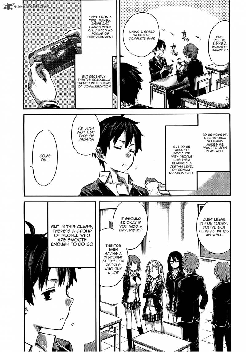 Yahari Ore No Seishun Rabukome Wa Machigatte Iru Mougenroku 3 3