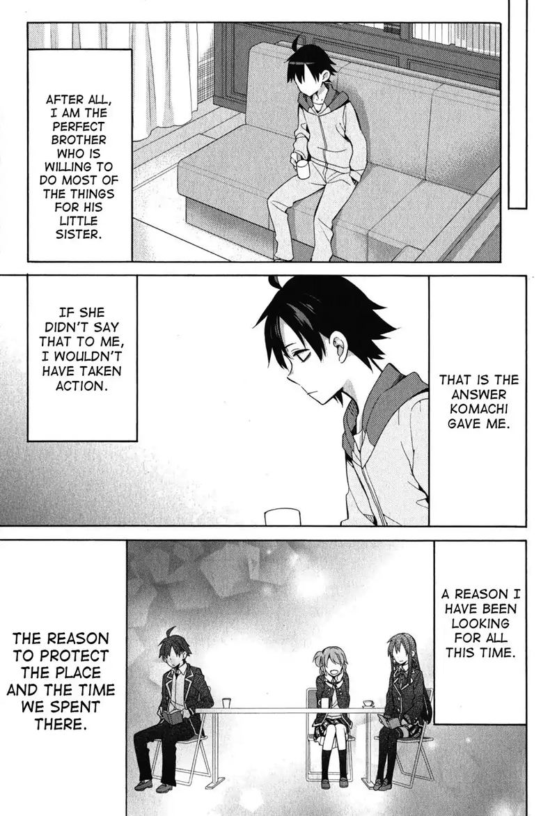 Yahari Ore No Seishun Rabukome Wa Machigatte Iru Mougenroku 33 39