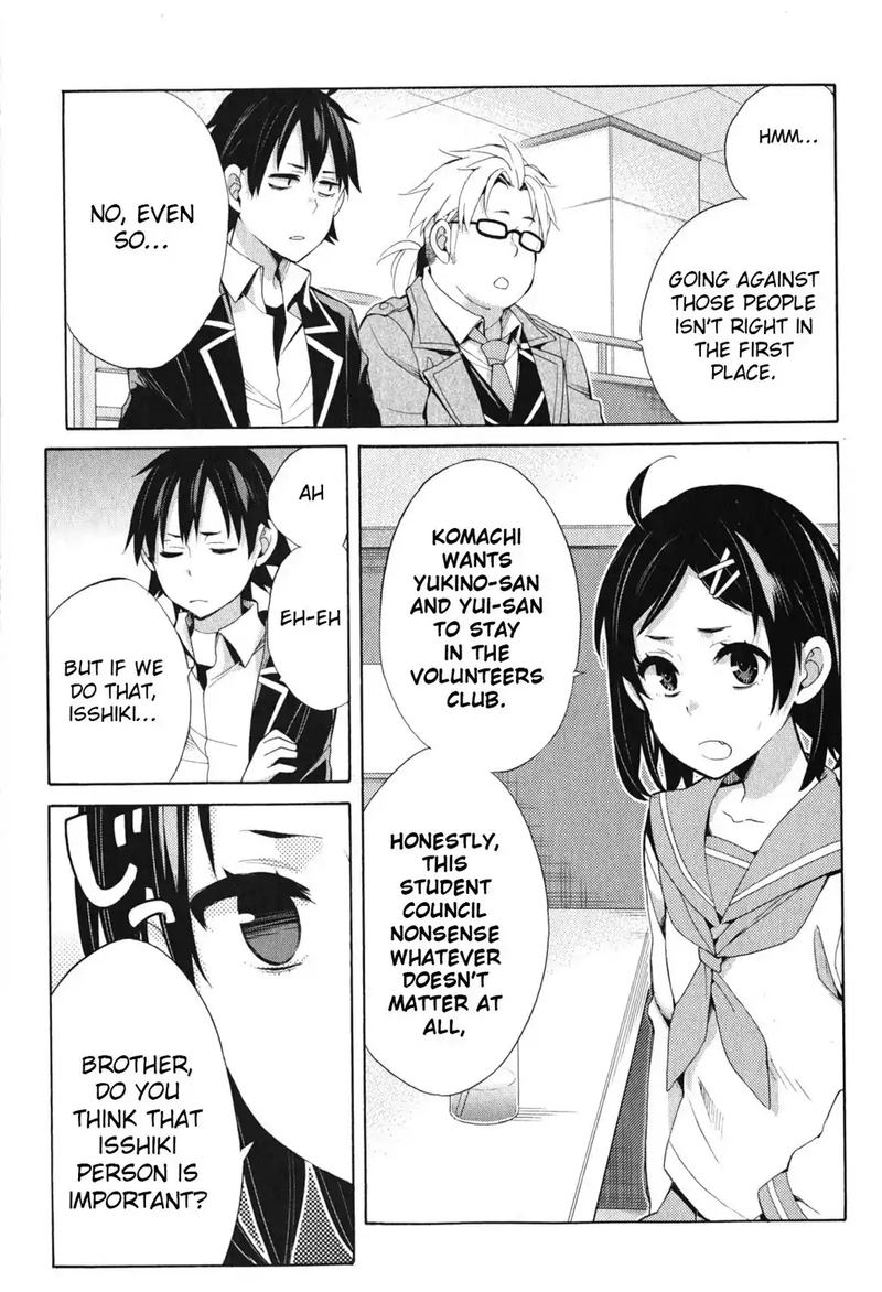 Yahari Ore No Seishun Rabukome Wa Machigatte Iru Mougenroku 33 51