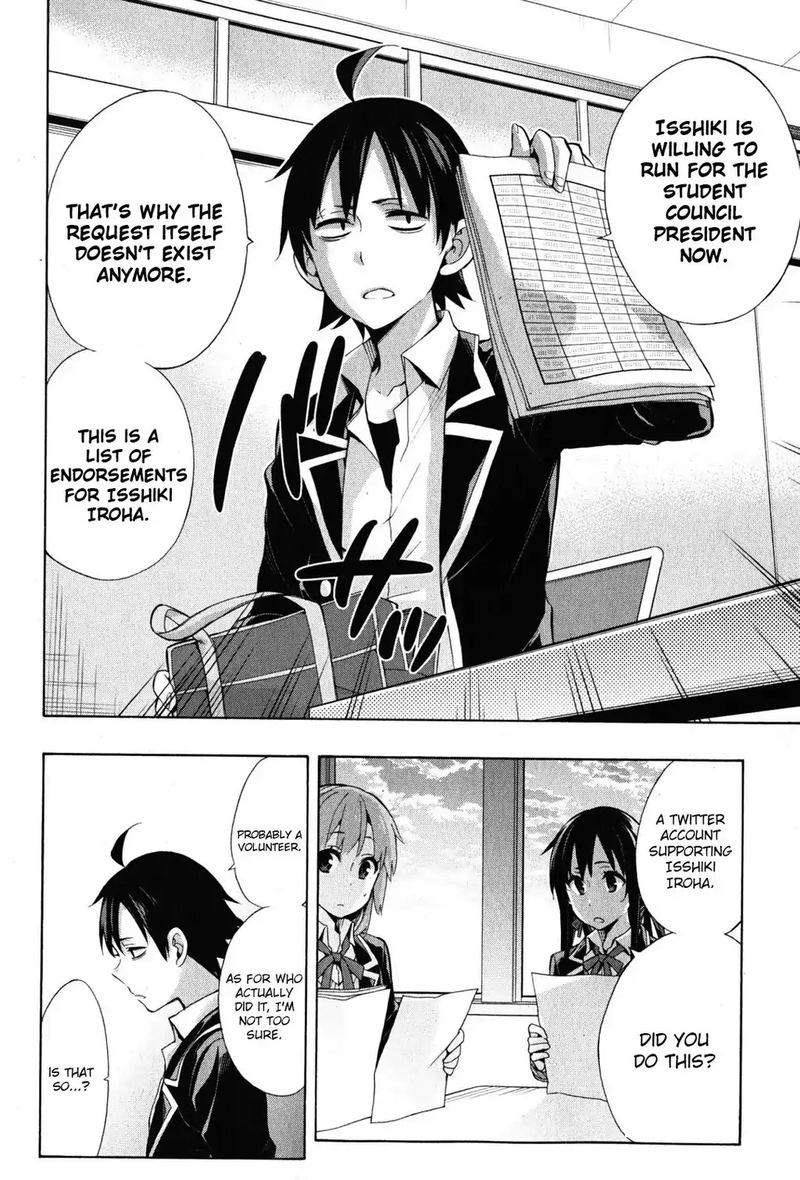 Yahari Ore No Seishun Rabukome Wa Machigatte Iru Mougenroku 34 25