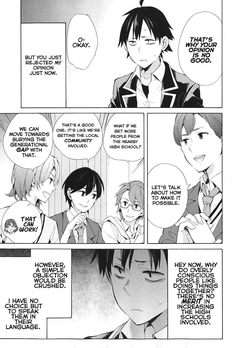 Yahari Ore No Seishun Rabukome Wa Machigatte Iru Mougenroku 36 23