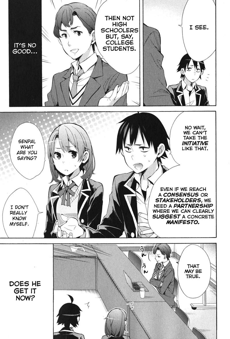 Yahari Ore No Seishun Rabukome Wa Machigatte Iru Mougenroku 36 25