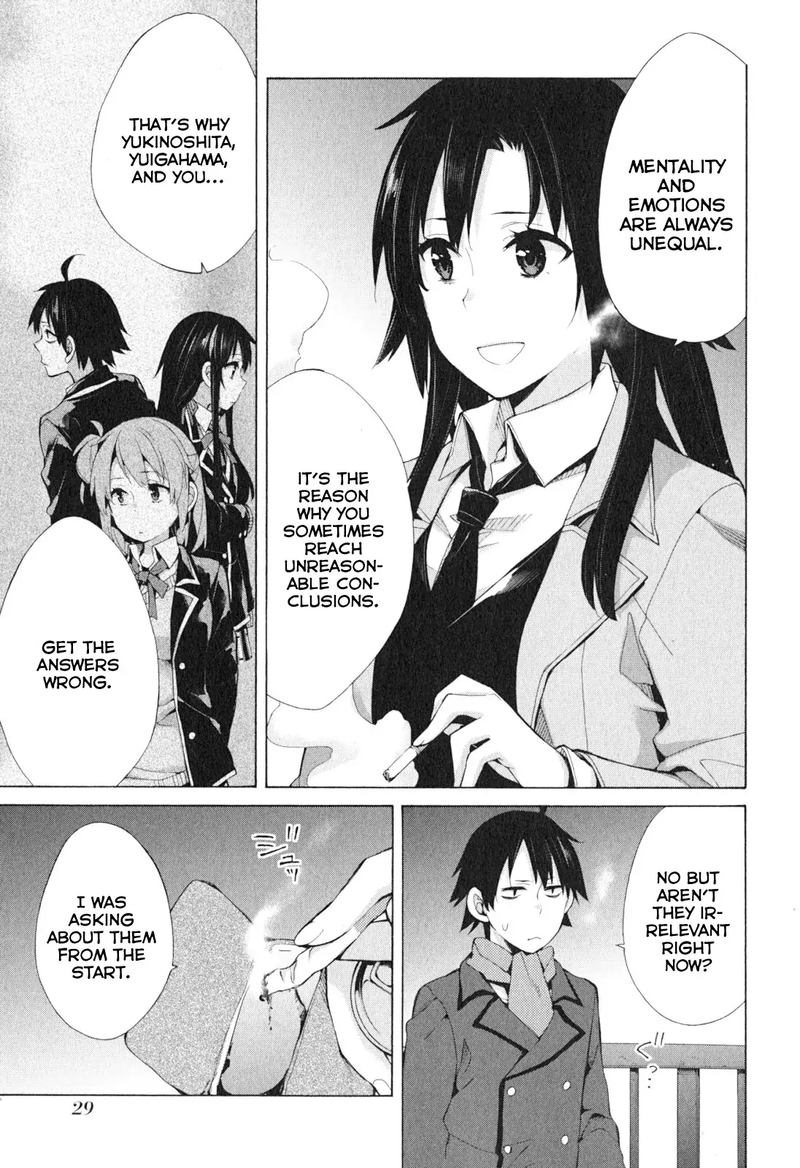 Yahari Ore No Seishun Rabukome Wa Machigatte Iru Mougenroku 39 11