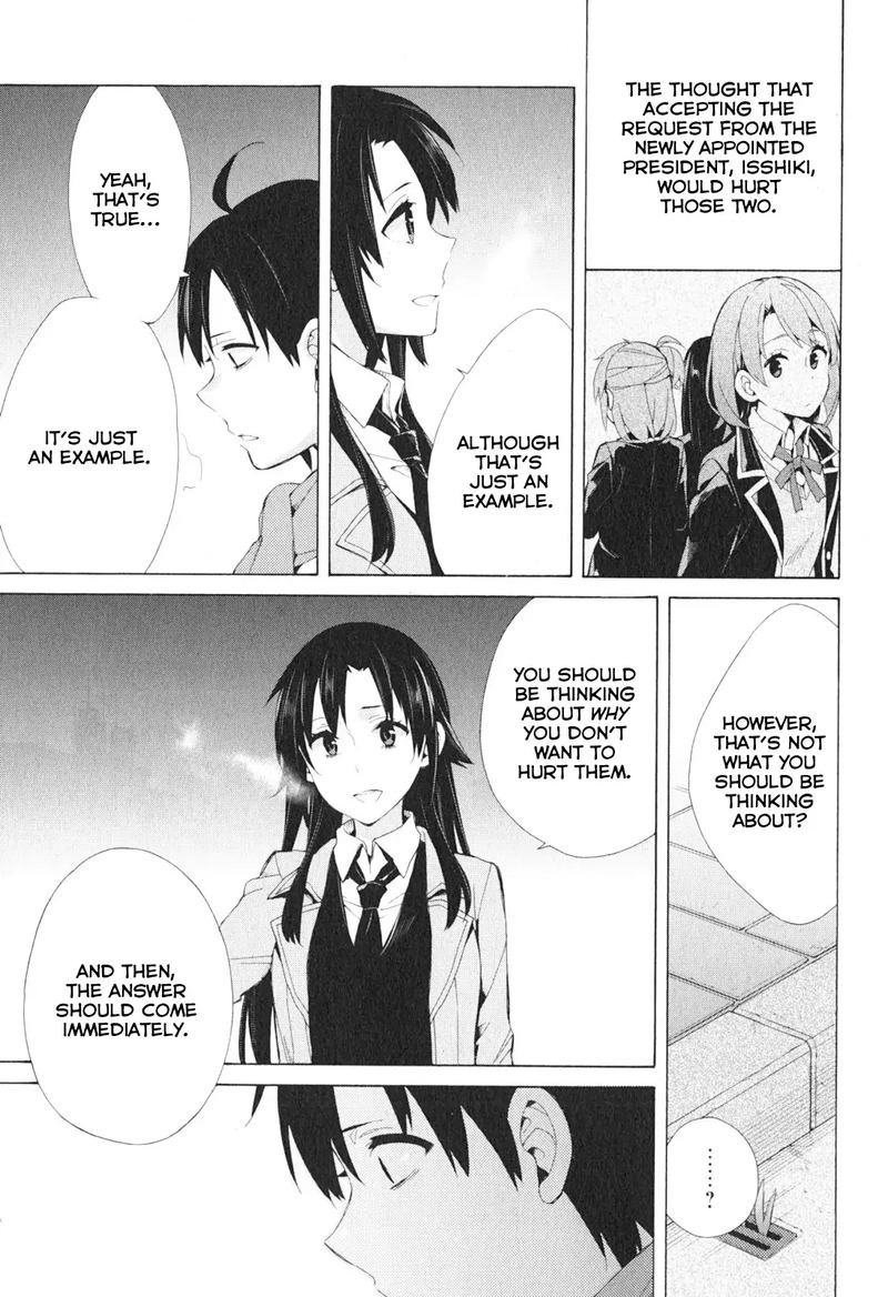 Yahari Ore No Seishun Rabukome Wa Machigatte Iru Mougenroku 39 17