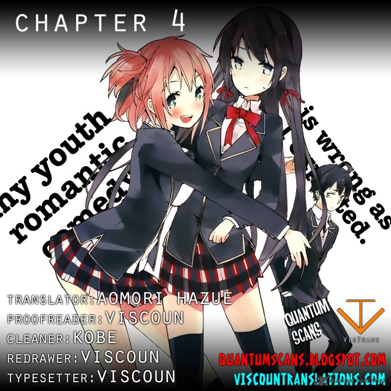 Yahari Ore No Seishun Rabukome Wa Machigatte Iru Mougenroku 4 1