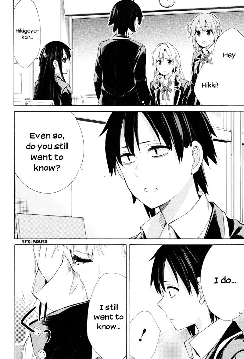 Yahari Ore No Seishun Rabukome Wa Machigatte Iru Mougenroku 48 26