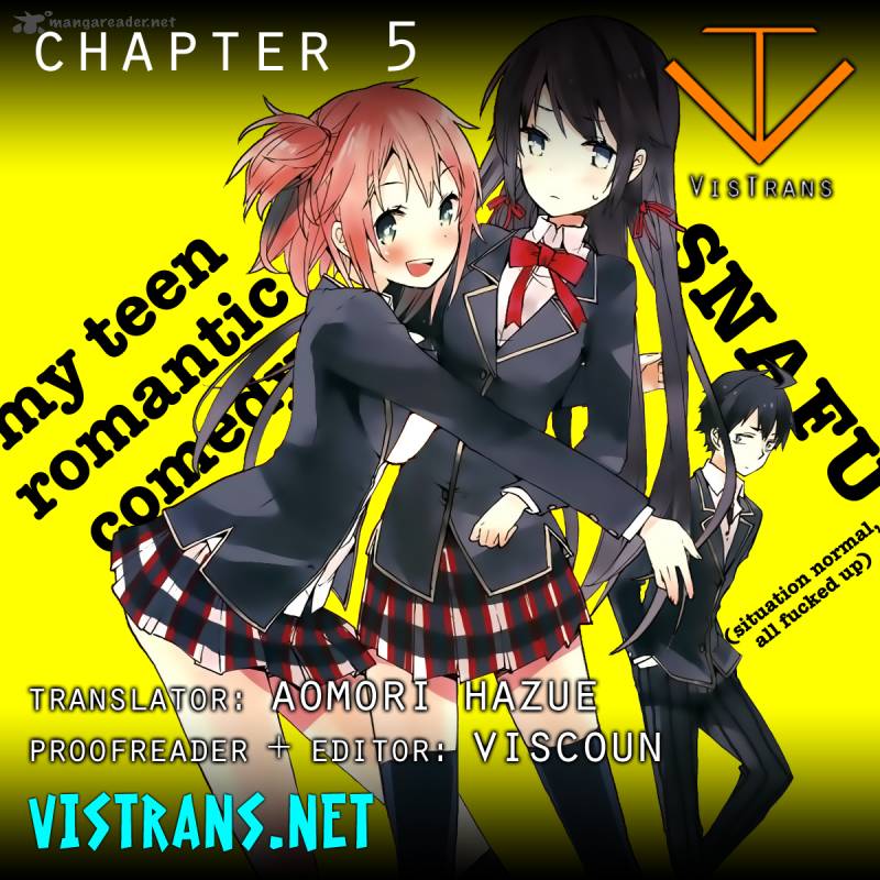 Yahari Ore No Seishun Rabukome Wa Machigatte Iru Mougenroku 5 1