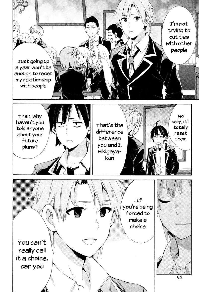 Yahari Ore No Seishun Rabukome Wa Machigatte Iru Mougenroku 51 23