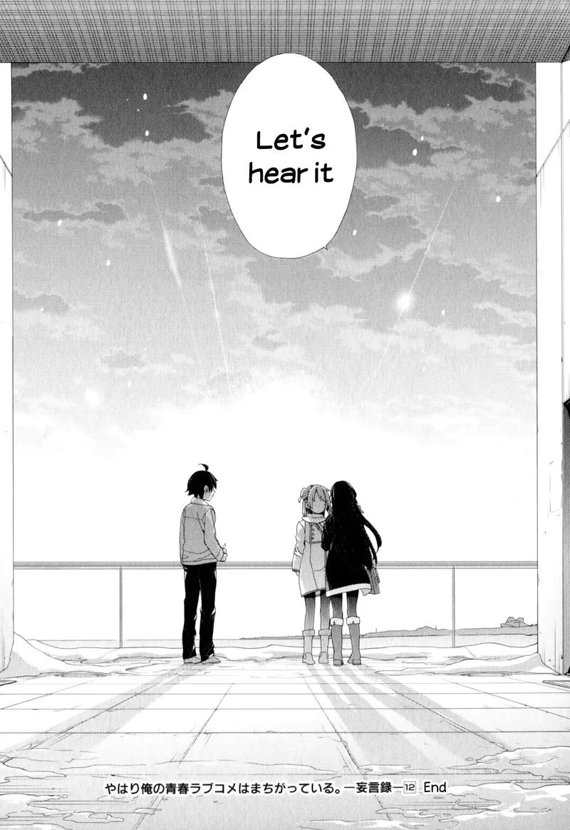 Yahari Ore No Seishun Rabukome Wa Machigatte Iru Mougenroku 59 30