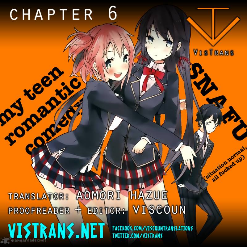 Yahari Ore No Seishun Rabukome Wa Machigatte Iru Mougenroku 6 1