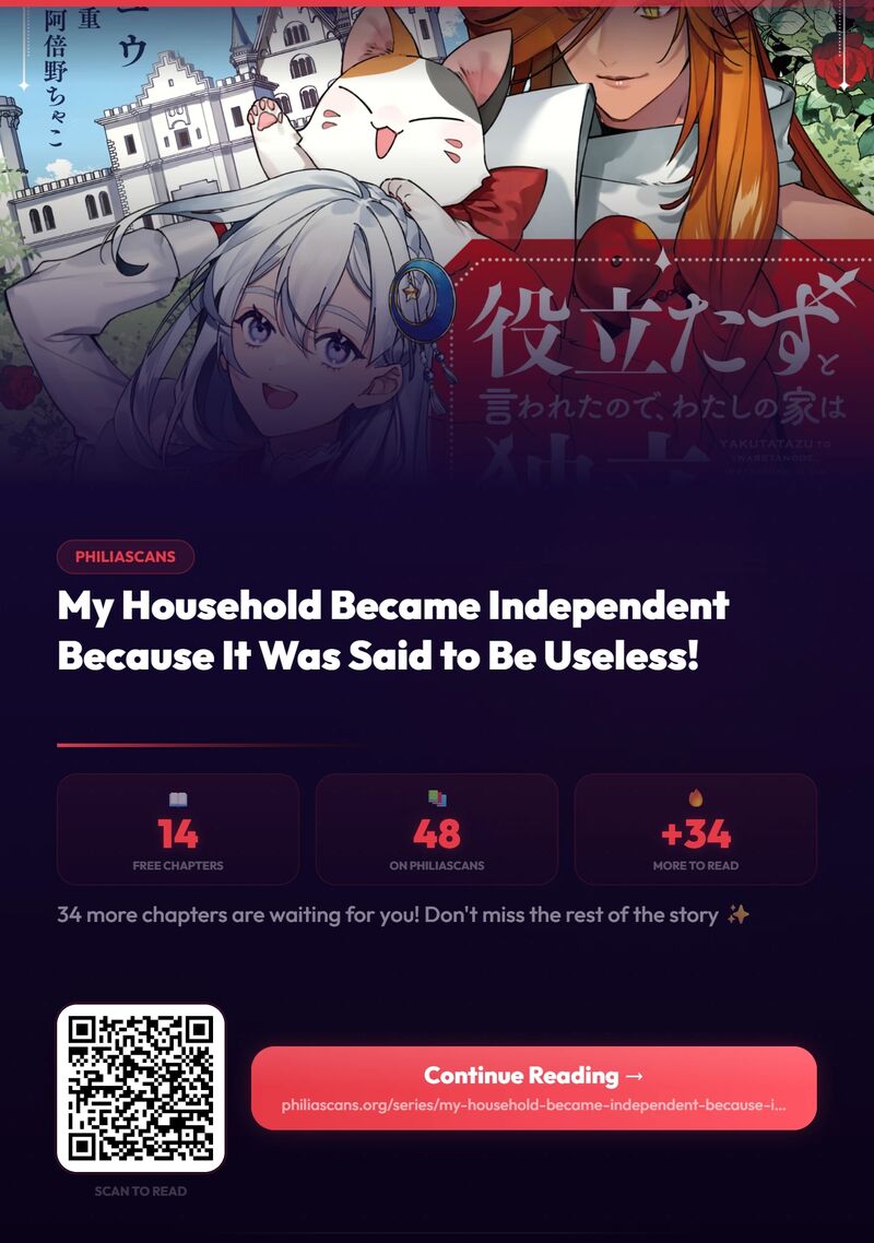 Yakutatazu To Iwareta Node Watashi No Ie Wa Dokuritsu Shimasu 14 1